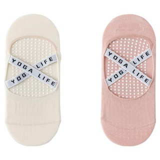 NICOFUN 愛定做 交叉彈力帶止滑襪 女襪 FYK24YOGA0 夏薄款 40g