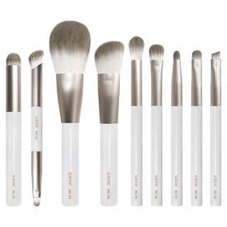 Solone 台灣公司貨 袖珍訂製刷具 9件組, 1組, 白色