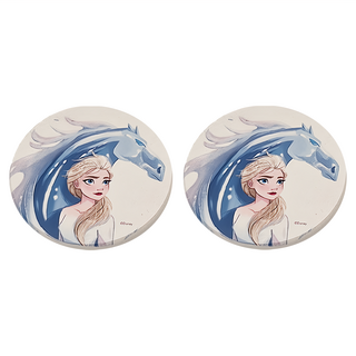 Disney 迪士尼 珪藻土杯墊 2個, 凝視艾莎