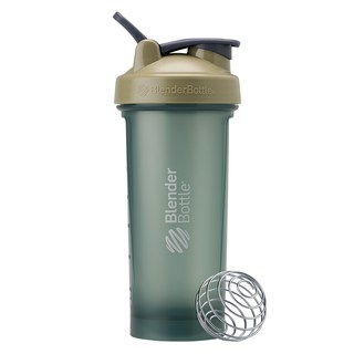 Blender Bottle Classic V2 經典第二代防漏搖搖杯 28oz, 戰地綠, 828ml, 1個