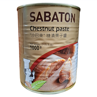 SABATON 糖漬栗子醬, 1kg, 1罐