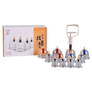 Hwato 華佗牌 真空拔罐12杯組 SJ-12P-01, 1盒