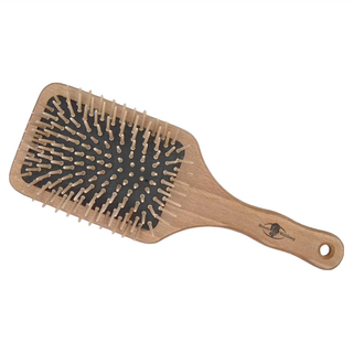 Braun Wettberg 珀薇 德國製FSC好好握方形大木齒氣墊梳, 1個