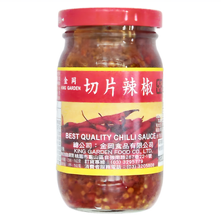 金岡 KING GARDEN 切片辣椒, 特選辣椒醬, 230g, 1罐