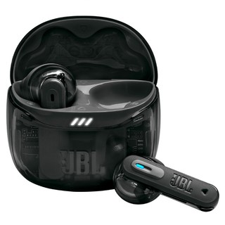 JBL 真無線降噪藍牙耳機 特別款, Tune Flex 2 Ghost, 黑色