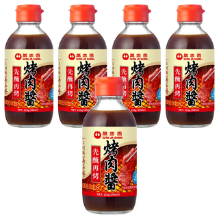 萬家香 醃烤肉醬 精釀醬油為基底, 225g, 5瓶