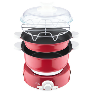 CookPower 鍋寶 多功能料理鍋 25.7cm DH-1876R, 1個