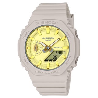 CASIO 卡西歐 G-SHOCK WOMEN 大地色調 八角雙顯腕錶 GMA-S2100NC-4A