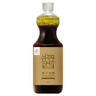 開元食品 柚子油醋醬 純釀造 無添加防腐劑, 1L, 1瓶