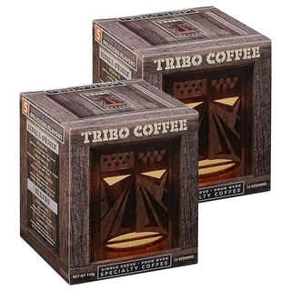 TRIBO COFFEE 經典綜合口味濾掛式咖啡套組，精品級咖啡豆，方便沖泡, 11g, 10包, 2盒