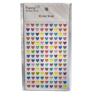 FUNNY STICKER 浮凸貼紙 3張, 15S-T917, 1組