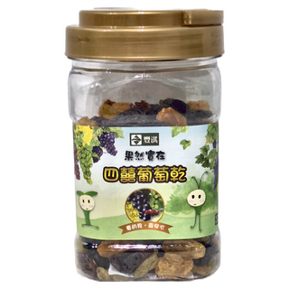 果然實在 四囍葡萄乾, 300g 台灣產, 1罐