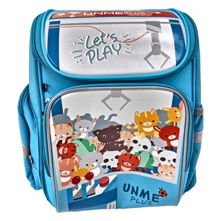 UnMe 繽紛世界EVA減壓書包, 37 x 27 x 13cm, 藍色 蘇打娃娃機