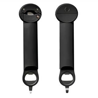 禾統 可伸縮調整磁吸開罐器 尼龍不鏽鋼材質, 黑色, 1個