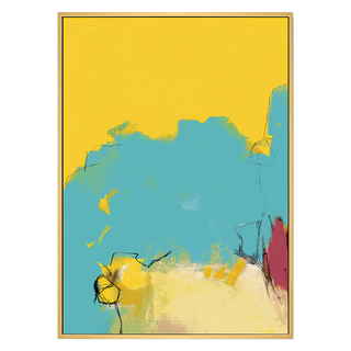 陽光的白日夢 藝術畫作, 59.4 x 42cm, 木框