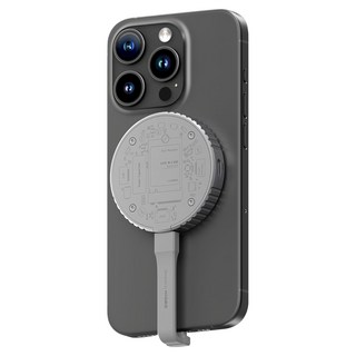 HAGiBiS 海備思 鋁合金Type-C M.2便攜磁吸PD硬碟盒 支援2TB硬碟擴容 散熱 輕約59g 薄至12mm, MC100, 1個