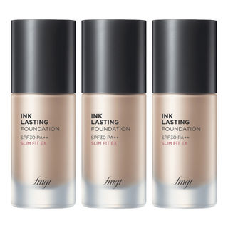 THE FACE SHOP 菲詩小舖 fmgt 台灣公司貨 貼妝持久粉底液, 3瓶, 霧面V103