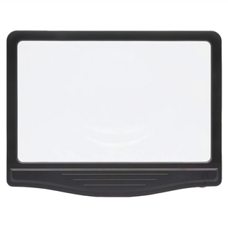 KING JIM Areme LED閱讀用手持放大鏡 AM50 內置12個LED燈 最大約3倍放大倍率, 1個