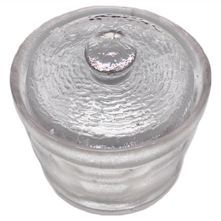 Homely Zakka 一夜漬淺漬缽玻璃醃漬罐 + 玻璃重石, 磨砂霧面玻璃材質, 350ml, 1組