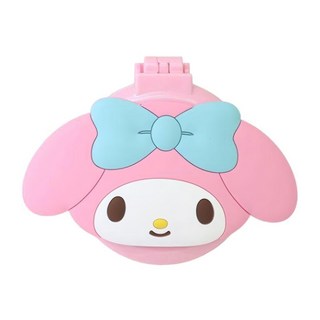MY MELODY 美樂蒂 大臉折疊鏡梳, 1個