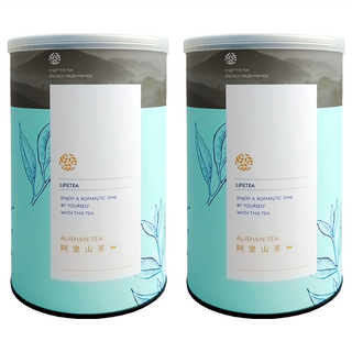 龍源茶品 鑫龍源 阿里山花香韻美烏龍, 150g, 2罐, 1組