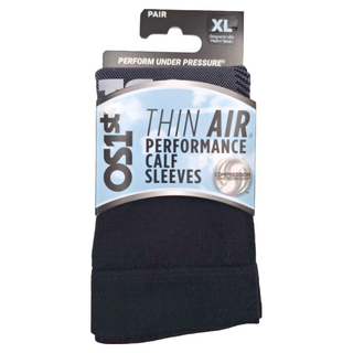 OS1st TA6 Thin Air Calf Sleeve 空氣小腿襪, 黑色, 1雙