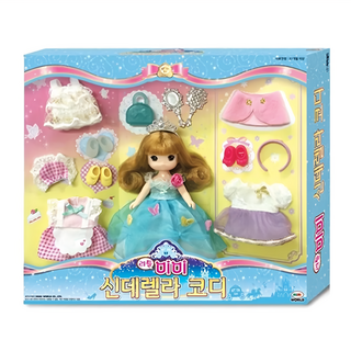 MIMI WORLD 迷你Mimi 時裝秀 Set, 豐富服飾配件, 百變小可愛, 訓練穿衣美學, 藍色, 1盒