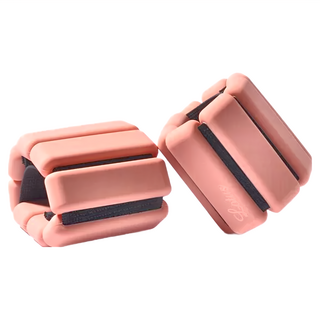 LOTUS 可調式重量訓練運動手環 2個一組, 28.5 x 6.2cm, 粉色, 450g, 1組