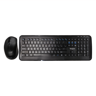 Targus 2.4GHz 無線鍵盤滑鼠組 Windows 10 & Windows 8 兼容, AKM610