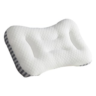 HONDONI 輕奢SPA按摩枕記憶枕頭 護頸枕 柔軟舒適, 文青嵐, 35 x 55cm, 1個