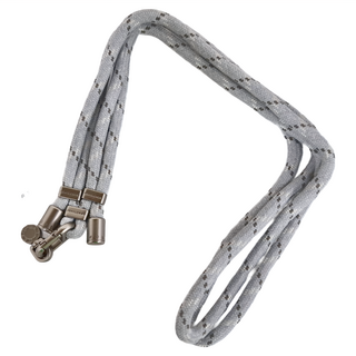 DEVILCASE 單鉤可調式編織掛繩 + 墊片 6mm, 極地灰, 1組