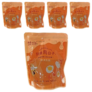 所長茶葉蛋 蜜漬鳥蛋, 迷你尺寸, 香甜濃郁, 口感Q彈, 免剝殼即食, 140g, 5包