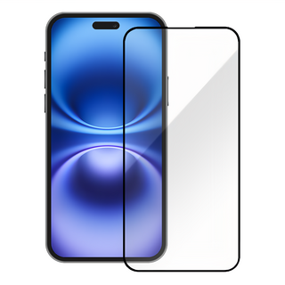 穿山盾 iPhone 16 Plus 20D超清高透滿版鋼化玻璃保護貼, 1片