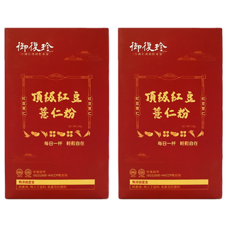 御復珍 頂級紅豆薏仁粉 富含營養 無添加香精、防腐劑, 350g, 1盒, 2盒