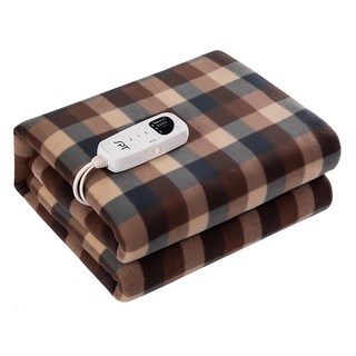 尚朋堂微電腦雙人電熱毯, 五段溫度設定, 1-8小時定時, 分離式連接器設計, 130 x 160cm, SBL-412C