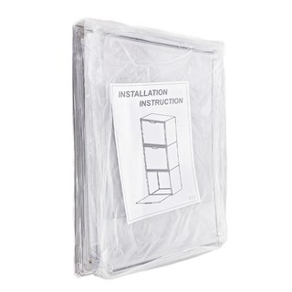 透明展示盒 磁吸門扣 堆疊設計 PET無毒材質, 透明, 1個