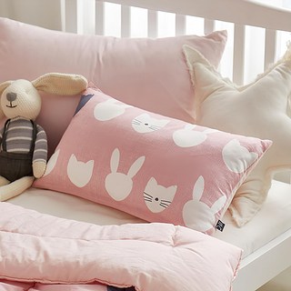 shez Home 睡眠枕頭 含枕芯, MIYU PINK, 1個