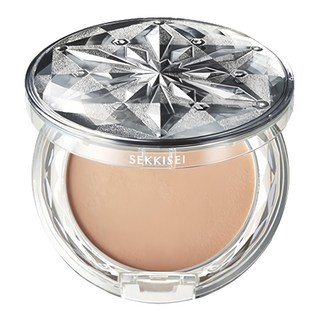 KOSE 高絲 SEKKISEI 雪肌精 CC絲絨雪粉餅粉蕊 002 自然色，打造輕盈透亮底妝, 1個
