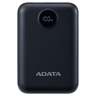 ADATA 威剛 C100 Digital 行動電源 10000mAh, 黑色, PC10022-12BK