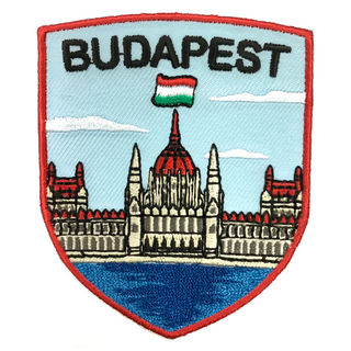 A-ONE 匯旺 匈牙利布達佩斯地標造型刺繡, NO.230 彩色, 1個