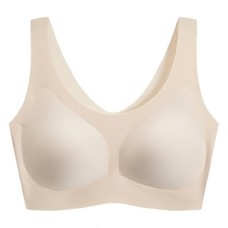 s-sportplus+ 無痕無鋼圈運動內衣 舒適透氣 運動休閒百搭, 均碼, 膚