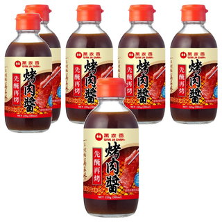 萬家香 醃烤肉醬 精釀醬油為基底, 225g, 6瓶