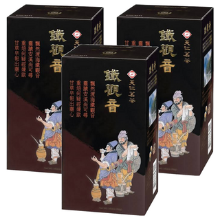 天仁茗茶 飄然渡海鐵觀音 靈蹟安溪尚可尋, 300g, 1盒, 3盒