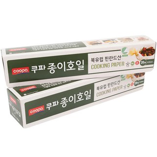 Coopa 烘焙紙 耐熱溫度100°C, 25cm x 20m, 2盒