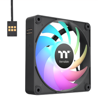 thermaltake 曜越 CT140 EX ARGB 正轉磁吸快接風扇 黑色 高效散熱, CL-F182-PL14SW-A, 3個