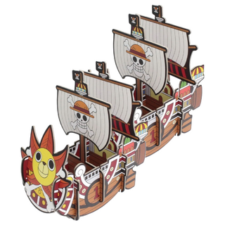 ToeiAnimation 航海王造型置物架-千陽號(小尺寸限定版), 小尺寸限定版 多色, 2個