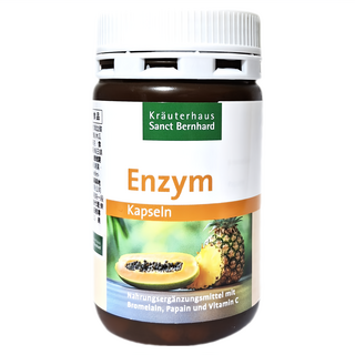 Sanct Bernhard 聖伯納德 鳳梨木瓜酵素膠囊, 1罐, 90顆