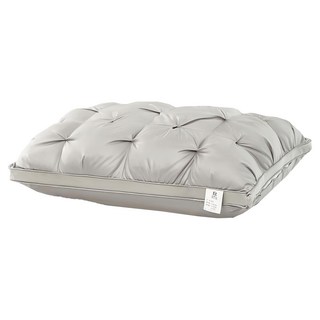 NINO1881 五星級石墨烯扭花立體枕, 1個, 灰色