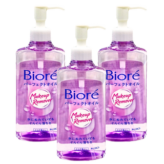 Biore 蜜妮 台灣公司貨 深層卸粧油, 230ml, 3瓶