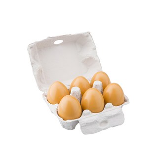 New Classic Toys 玩具組 6顆木製雞蛋, 1組, 盒裝雞蛋